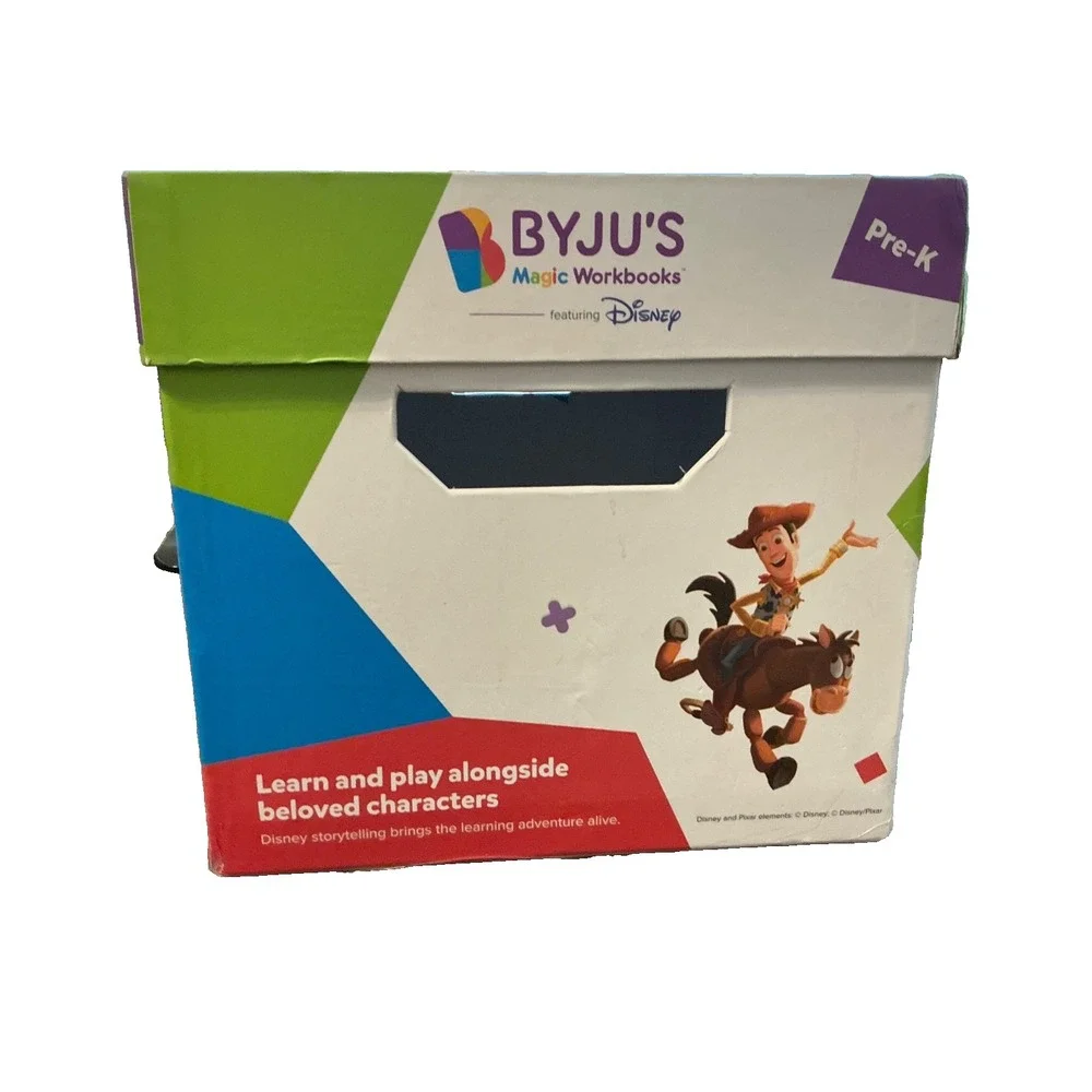 BYJU'S Magic Workbooks PreK Age 2-5 Premium KIT Disney Pixar Characters